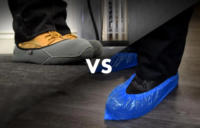 Reusable vs Disposable shoe covers
